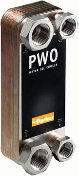 Scambiatore di calore acqua/olio a piastre saldobrasate serie PWO