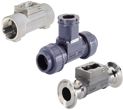 Inline sensor-fittingl for flow measurement Type S030