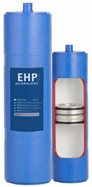 High pressure piston accumulator type EHP
