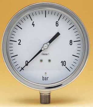 Bourdon stainless steel pressure gauge Type MX-MXG